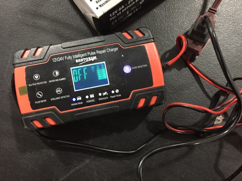 Photo 1 of ABLY Car Battery Charger 12V/8A 24V/4A Automatic Smart Battery Charger