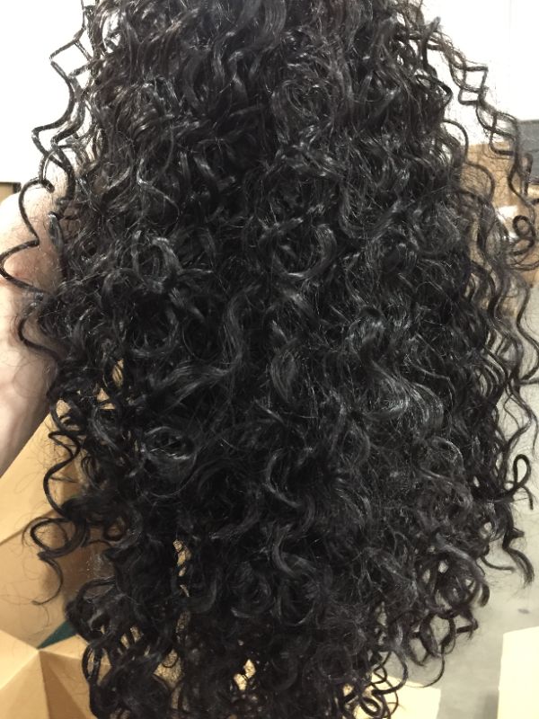 Photo 3 of 12 Inch Headband Wig Human Hair Curly