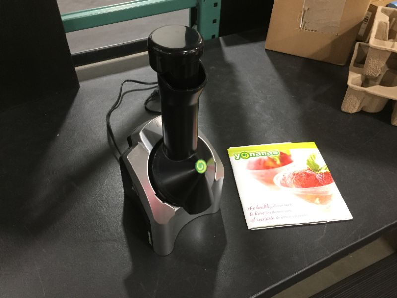 Photo 2 of Yonanas Classic Healthy Dessert Maker 200W Silver
