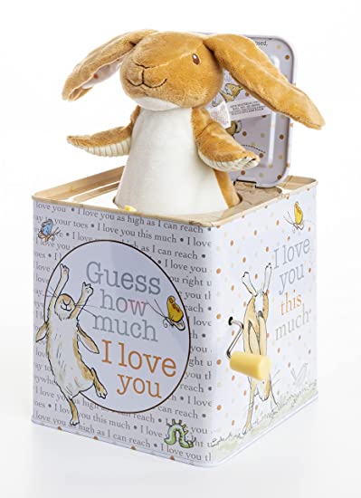 Photo 1 of Guess How Much I Love You - Nutbrown Hare Jack-in-The-Box - Musical Toy for Babies
