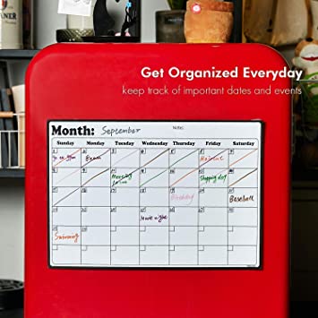 Photo 1 of Volcanics Fridge Calendar Magnetic Dry Erase Planner