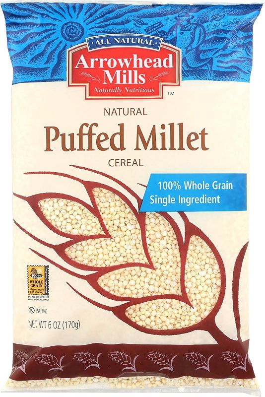 Photo 1 of Arrowhead Mills Puffed Millet Cereal (Pack of 6)6
BB 10/21