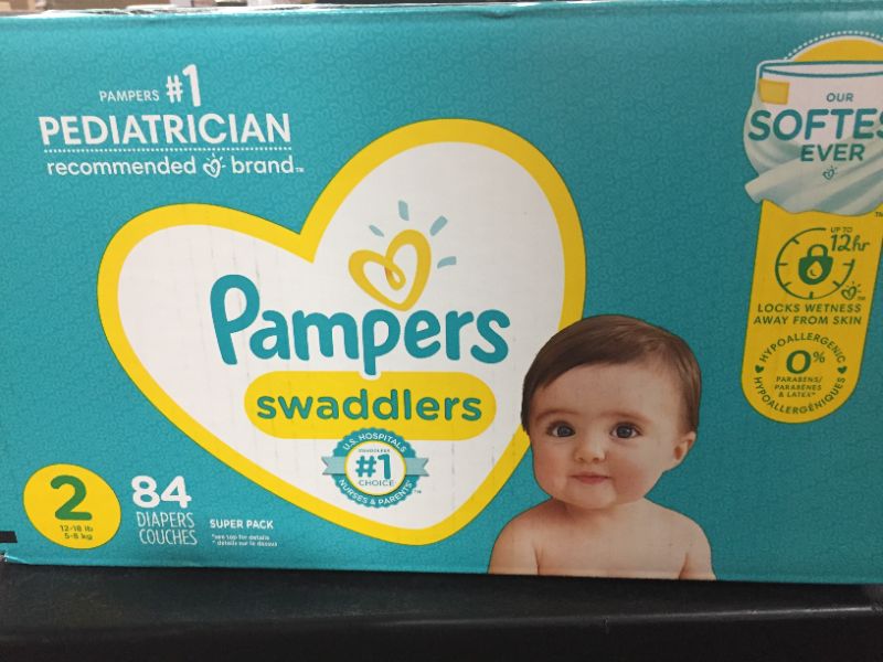 Photo 1 of  Pampers Swaddlers Diapers - Size 2 - 84ct