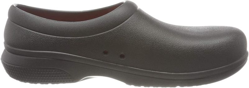 Photo 1 of Crocs Unisex-Adult Men's and Women's on The Clock Literide Clog | Slip Resistant Work Shoes
size 11 w