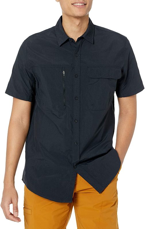 Photo 1 of Amazon Essentials Men's Regular-fit Short-Sleeve Moisture Wicking Hiking Shirt
