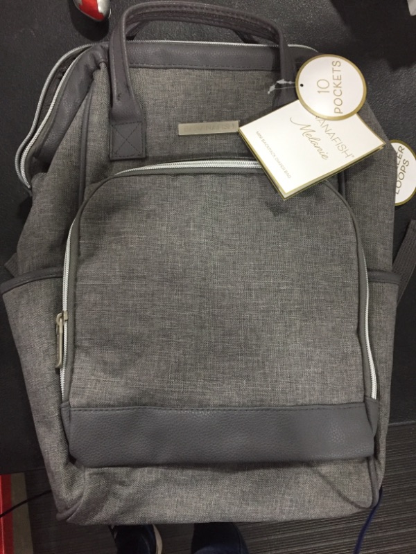 Photo 2 of Bananafish Diaper Bag Solid - Light Gray Heather