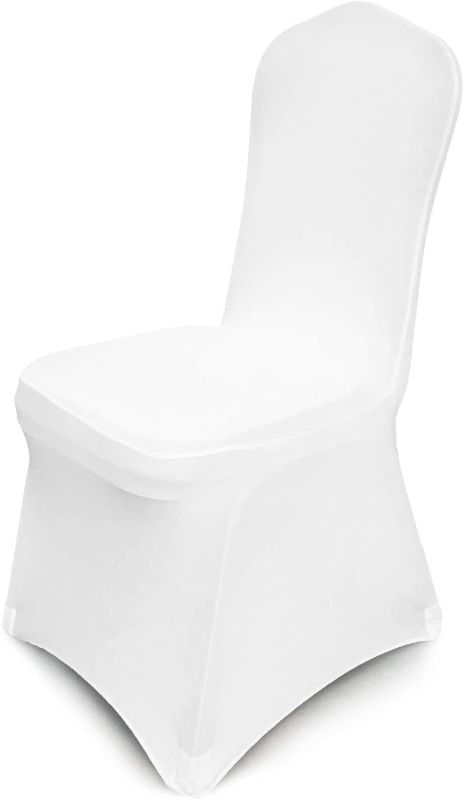 Photo 1 of  White Chair Covers 45 count