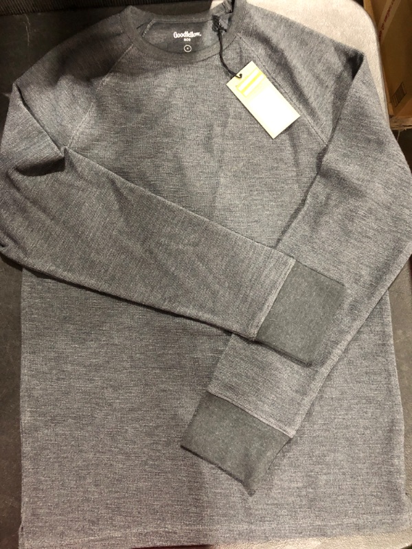 Photo 3 of [2 Pack] Men's Goodfellow Long Sleeves in Grey and Blue [Size S]