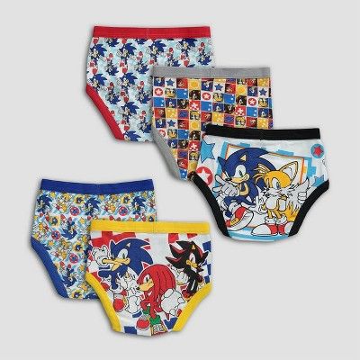 Photo 1 of [Size 6] Boys' Sonic the Hedgehog 5pk Underwear
