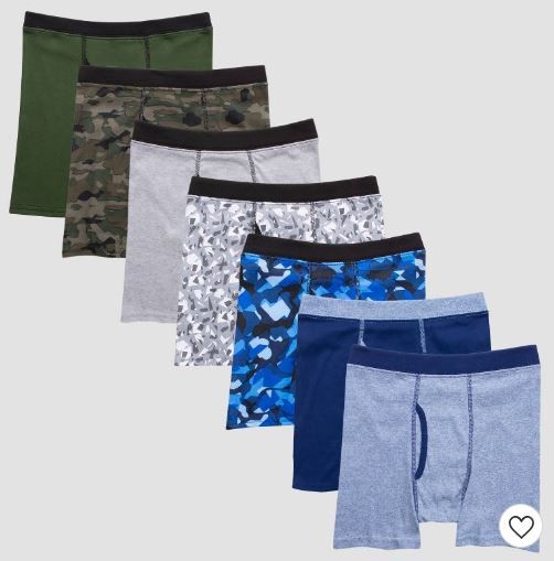 Photo 1 of [Size 10/12] Hanes Boys' 10 Pack Boxer Briefs 