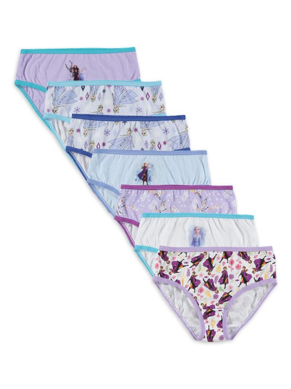 Photo 1 of [Size 6] Frozen Girls Panties 7 Pack
