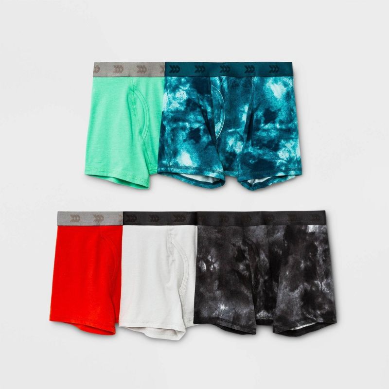 Photo 1 of [Size L 12/14] Boys' 5pk Boxer Briefs - all in Motion™
