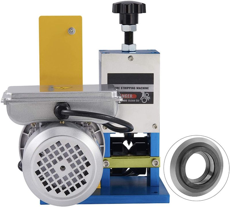 Photo 1 of Automatic Electric Wire Stripping Machine, Scrap Cable Stripper for Scrap Copper Recycling, Compact & Portable Aluminum Alloy Construction, Extra Blade Included, 1.5mm-25mm1
