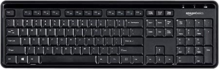 Photo 1 of Amazon Basics Wireless Keyboard-Quiet and Compact-US Layout (QWERTY)
