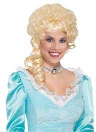 Photo 1 of BLONDE BELLE COLONIAL COSTUME WIG
