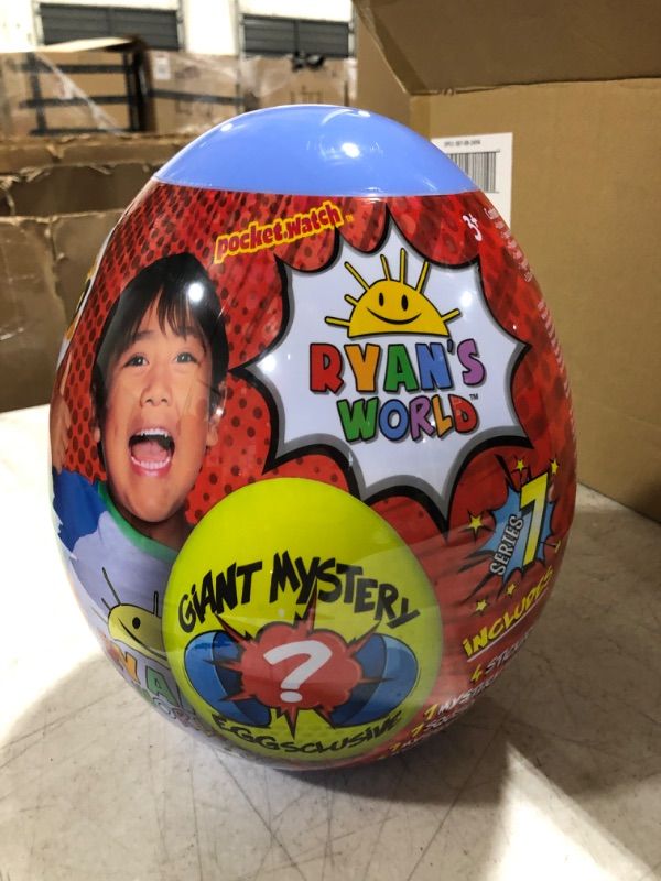 Photo 2 of Ryans World Giant Mystery Egg Series 7
