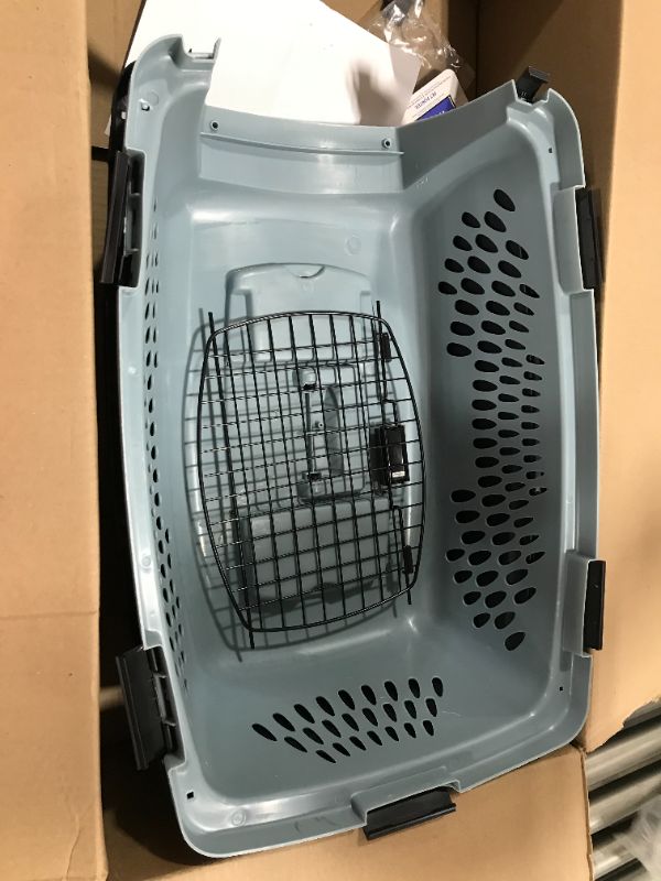 Photo 2 of Aspen Pet Pet Porter Fashion Dog Kennel, Grey, 24"L (1816629)
