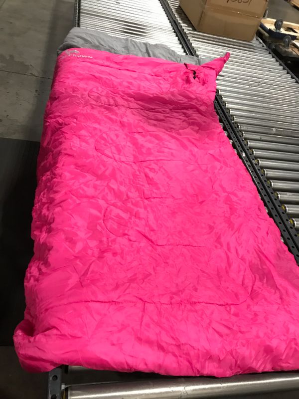 Photo 1 of CAMEL CROWN Double/Single Sleeping Bag for Backpacking, Camping, Hiking,Outdoor Activities, Cold Weather 2 Person Waterproof Sleeping Bag for Adults Or Teens.
