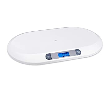 Photo 1 of Smart Weigh Comfort Baby Scale, 44 Pound Capacity, 3 Weighing Modes, Accurate Digital Scale for Infants, Toddlers, and Babies