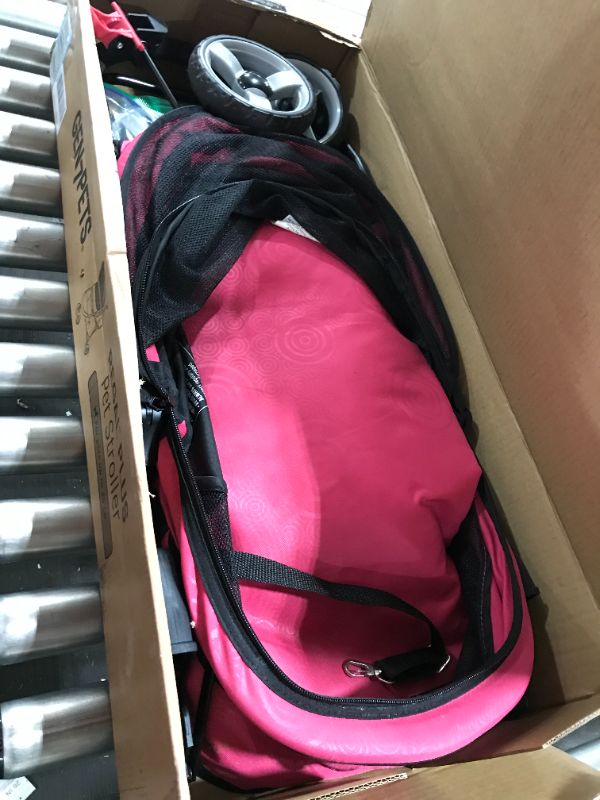 Photo 2 of Gen7Pets Regal Pet Stroller, Raspberry Sorbet
