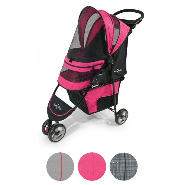 Photo 1 of Gen7Pets Regal Pet Stroller, Raspberry Sorbet
