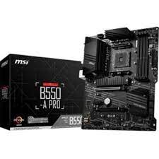 Photo 1 of MSI B550-A Pro ATX Motherboard PCIE 4GEN

