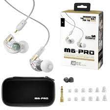 Photo 1 of MEE Audio M6 Pro 2nd Generation Noise Isolating Musician's In-Ear Monitors Clear
