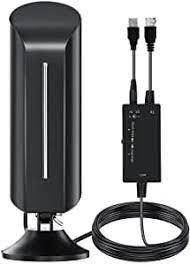 Photo 1 of 400 Miles Long Range IPX8 Waterproof Outdoor/Indoor HD Digital TV Antenna, HDTV Antenna with Amplifier Signal Booster,32.8ft Coaxial Cable,Support 4K 1080P VHF UHF TV Channels,Works with All TVs
