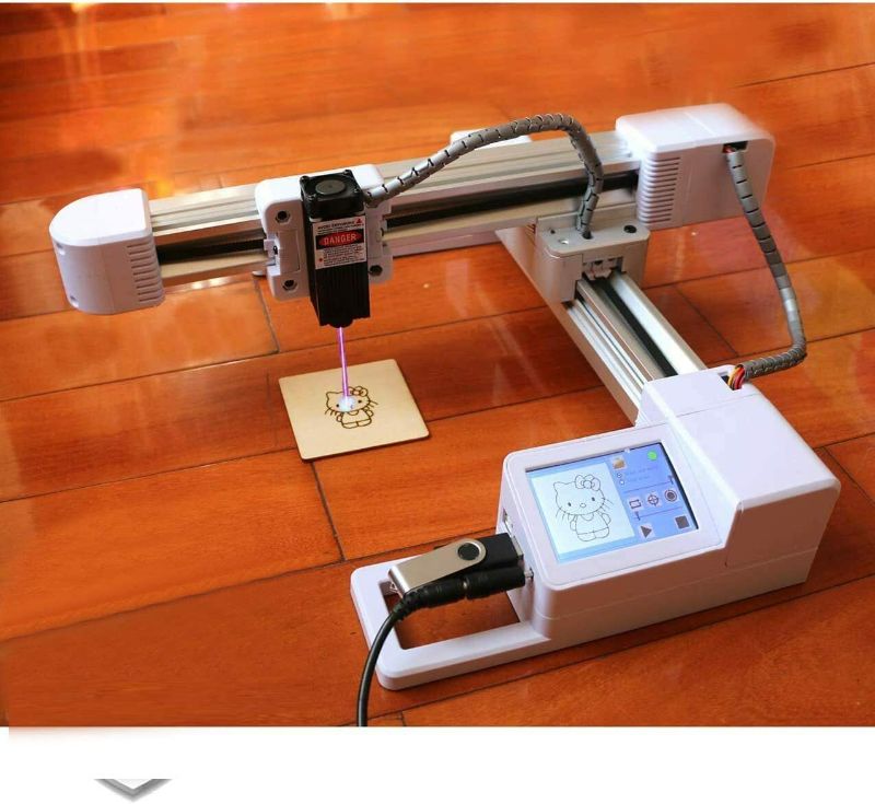 Photo 1 of LASER ENGRAVER LASER ENGRAVING MACHINE 3000MW LASER CLASS 4 OFF-LINE UPGRADE VERSION CNC DIY LOGO ENGRAVER