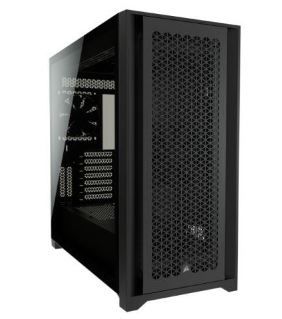 Photo 1 of Corsair Value Select CC-9011210-WW Airflow Mid-Tower Tempered Glass ATX PC Case Black
