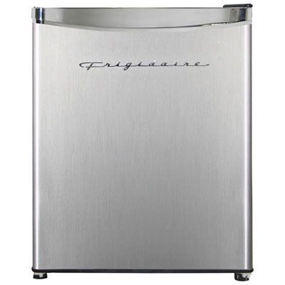 Photo 1 of Frigidaire 1.8 Cu. Ft. Capacity Retro Refrigerator with Chrome Trim EFR182 Platinum
