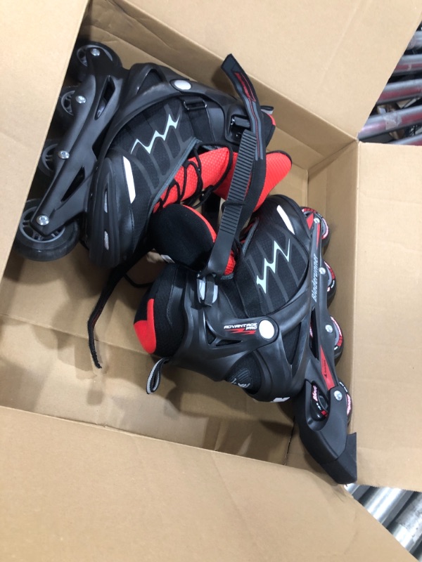 Photo 2 of Bladerunner by Rollerblade Advantage Pro XT Men's Adult Fitness Inline Skate, Black and Red, Inline Skates Size 12