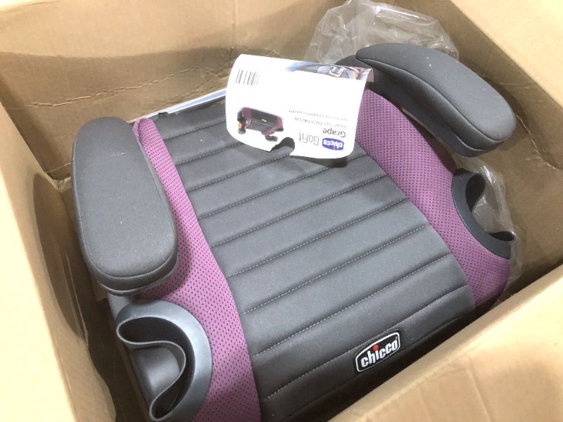 Photo 2 of Chicco GoFit Backless Booster Car Seat - Grape