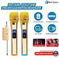 Photo 1 of PROFESSIONAL WIRELESS MICROPHONE 2 PACK, GOLD