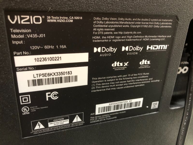 Photo 5 of VIZIO - 43" Class V-Series LED 4K UHD Smart TV
