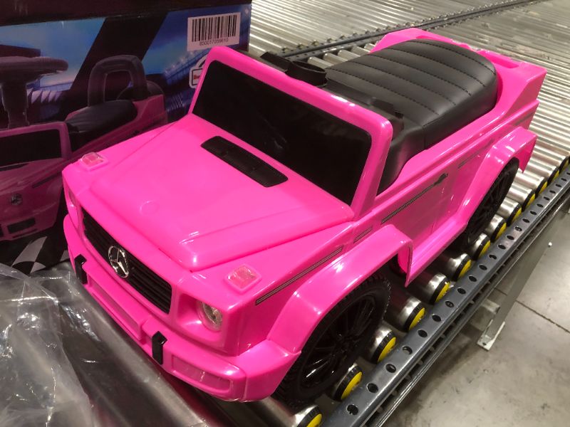 Photo 2 of Best Ride On Cars Mercedes G-Wagon Push Car, Pink
