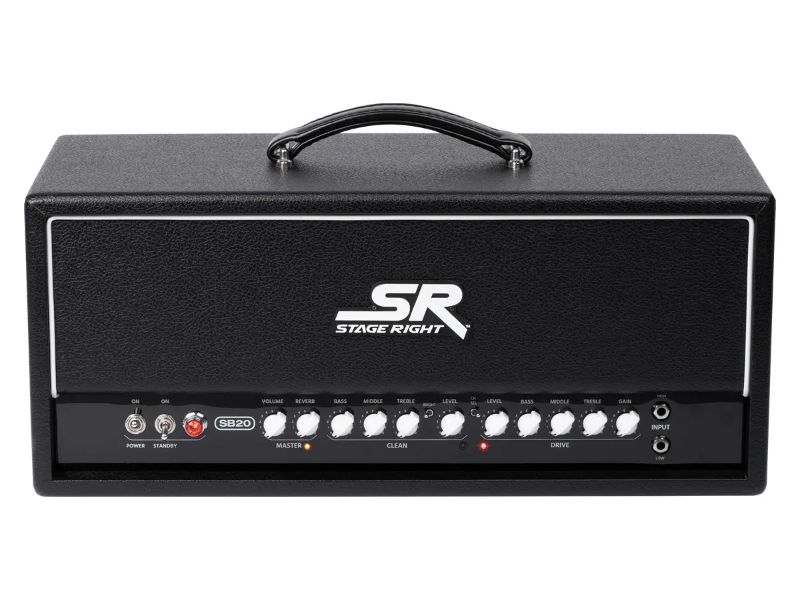 Photo 1 of Stage Right by Monoprice SB20 50-watt All Tube 2-channel Guitar Amp Head with Reverb
