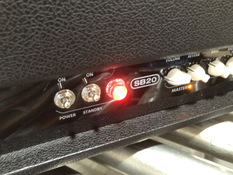 Photo 3 of Stage Right by Monoprice SB20 50-watt All Tube 2-channel Guitar Amp Head with Reverb
