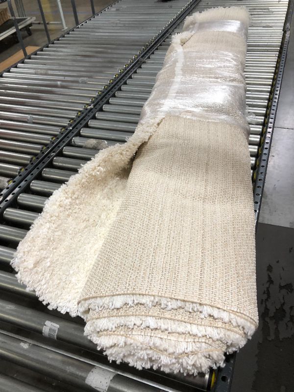 Photo 2 of 7'X10' Solid Eyelash Woven Shag Rug - Project 62™
