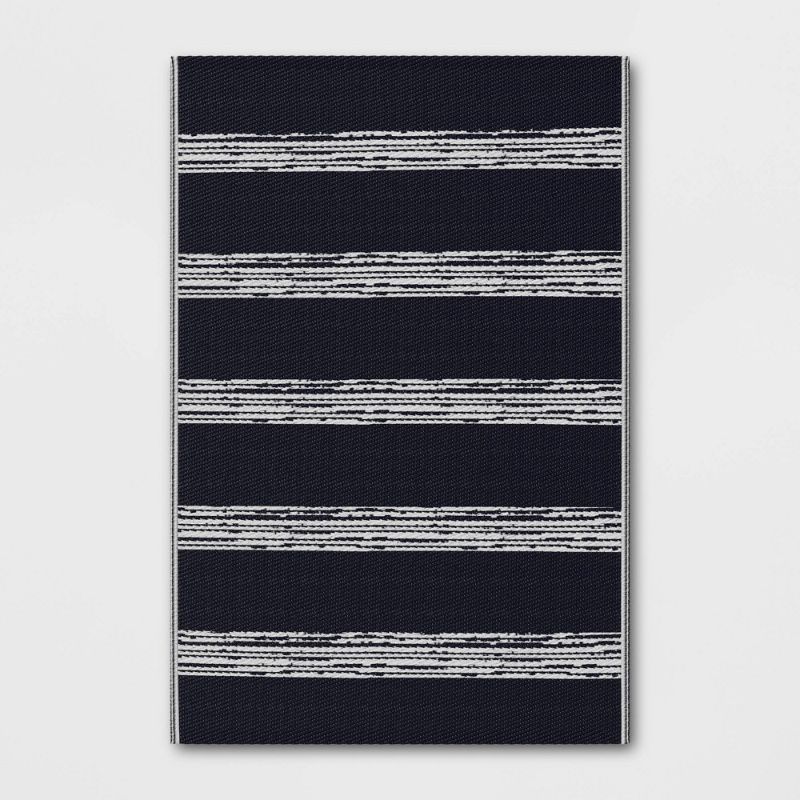 Photo 1 of 5'x7' Good Fashion Frame Border Rug - Room Essentials™
