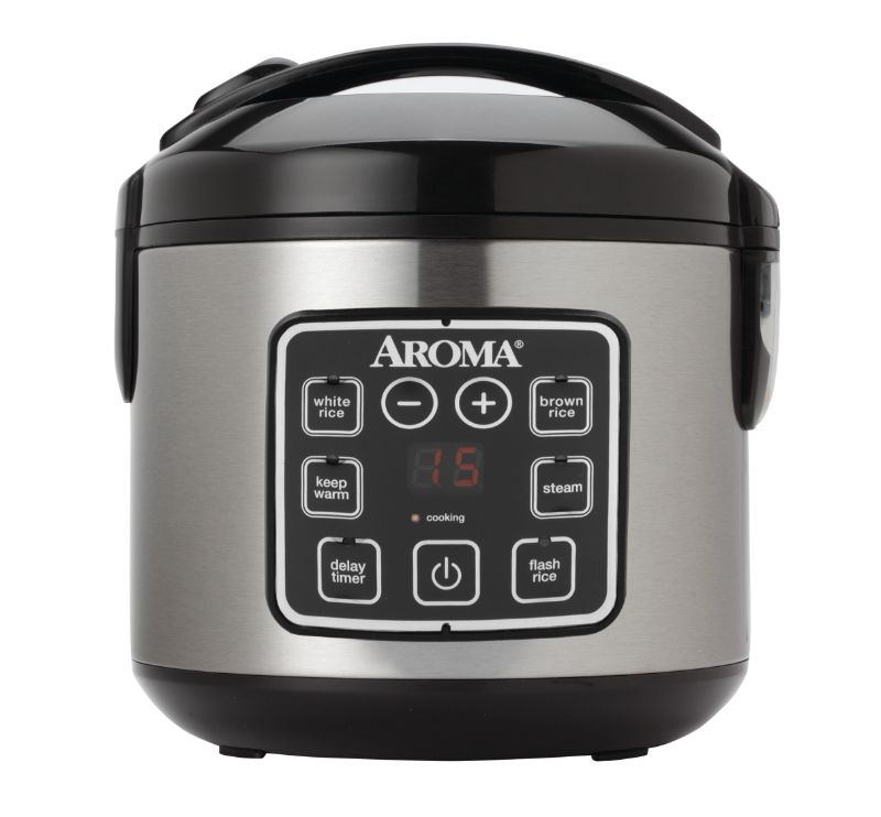 Photo 1 of Aroma 8-Cup Programmable Rice & Grain Cooker, Steamer
