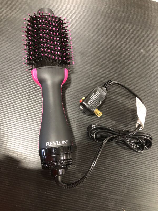 Photo 2 of REVLON One-Step Volumizer Original 1.0 Hair Dryer and Hot Air Brush, Black
