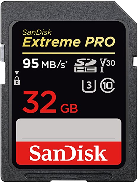 Photo 1 of SanDisk Extreme Pro 32GB SDHC UHS-I Card (SDSDXXG-032G-GN4IN)
