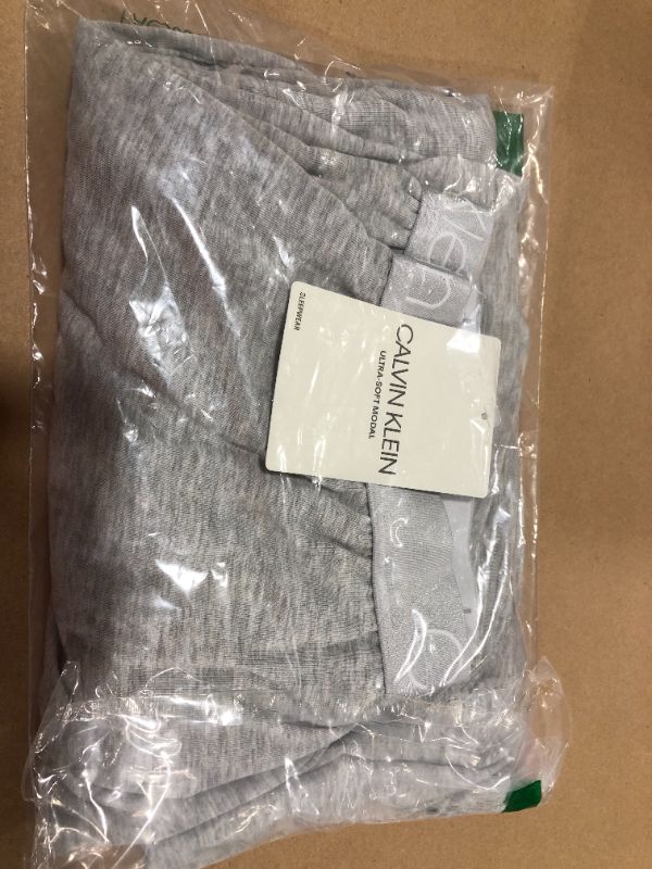 Photo 2 of Calvin Klein Men's Ultra Soft Modal Pants, Grey Heather size large
