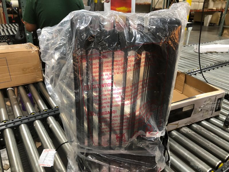 Photo 1 of Intertek HO-0279 1500W Electric Oil Filled Radiator Space Heater - Black
