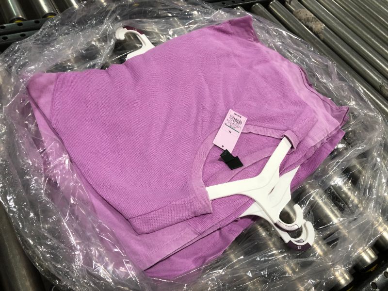 Photo 2 of BOX OF 5 Long Sleeve Thermal Mix Tunic T-shirt - Wild Fable™ Violet SIZE XL AND XXL