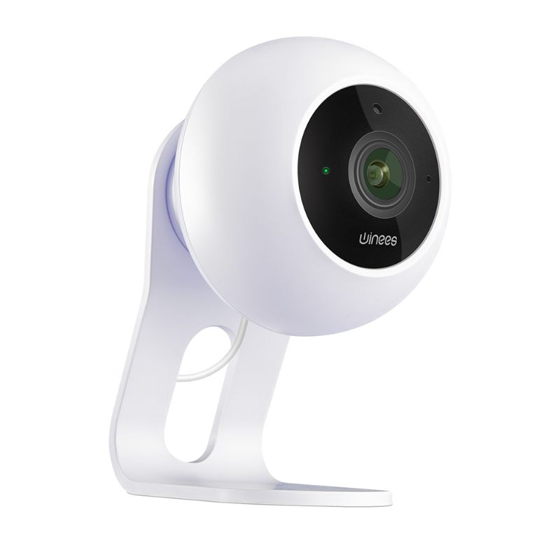 Photo 1 of Winees Home Security Mini Camera with Motion Detection, Audio, Night Vision for Human/Pet, Works with Alexa