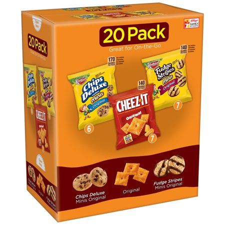 Photo 1 of 2 BOXES, Keebler Cookie and Cheez-It Variety Pack, 21.2 Ounce, BEST BY AUG 2021
