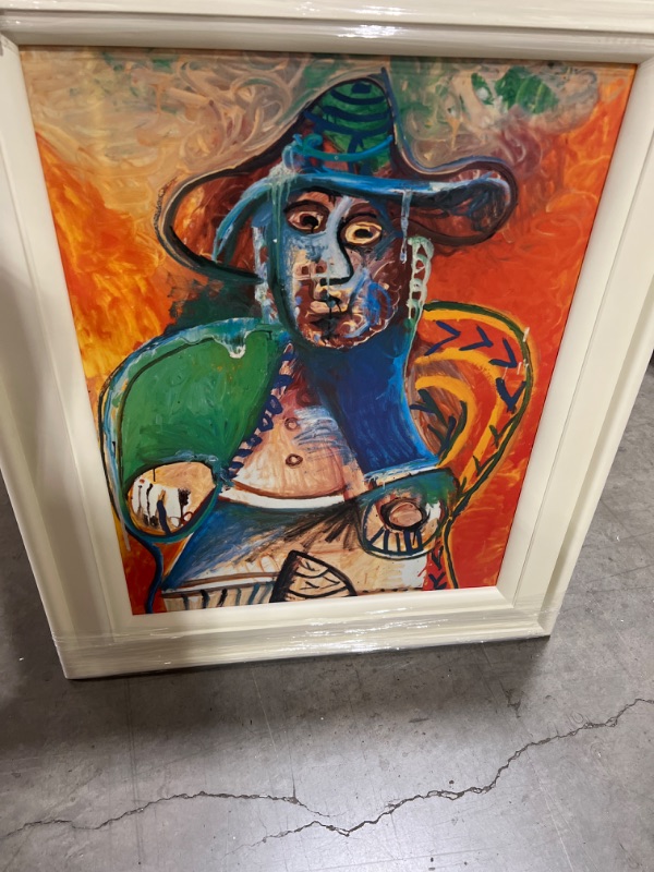 Photo 1 of "Vieil homme assis", 1970-1971, Pablo Picasso 27IN X 33IN
