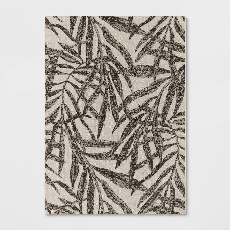 Photo 1 of 5' X 7' Palm Indoor/Outdoor Rug - Threshold™